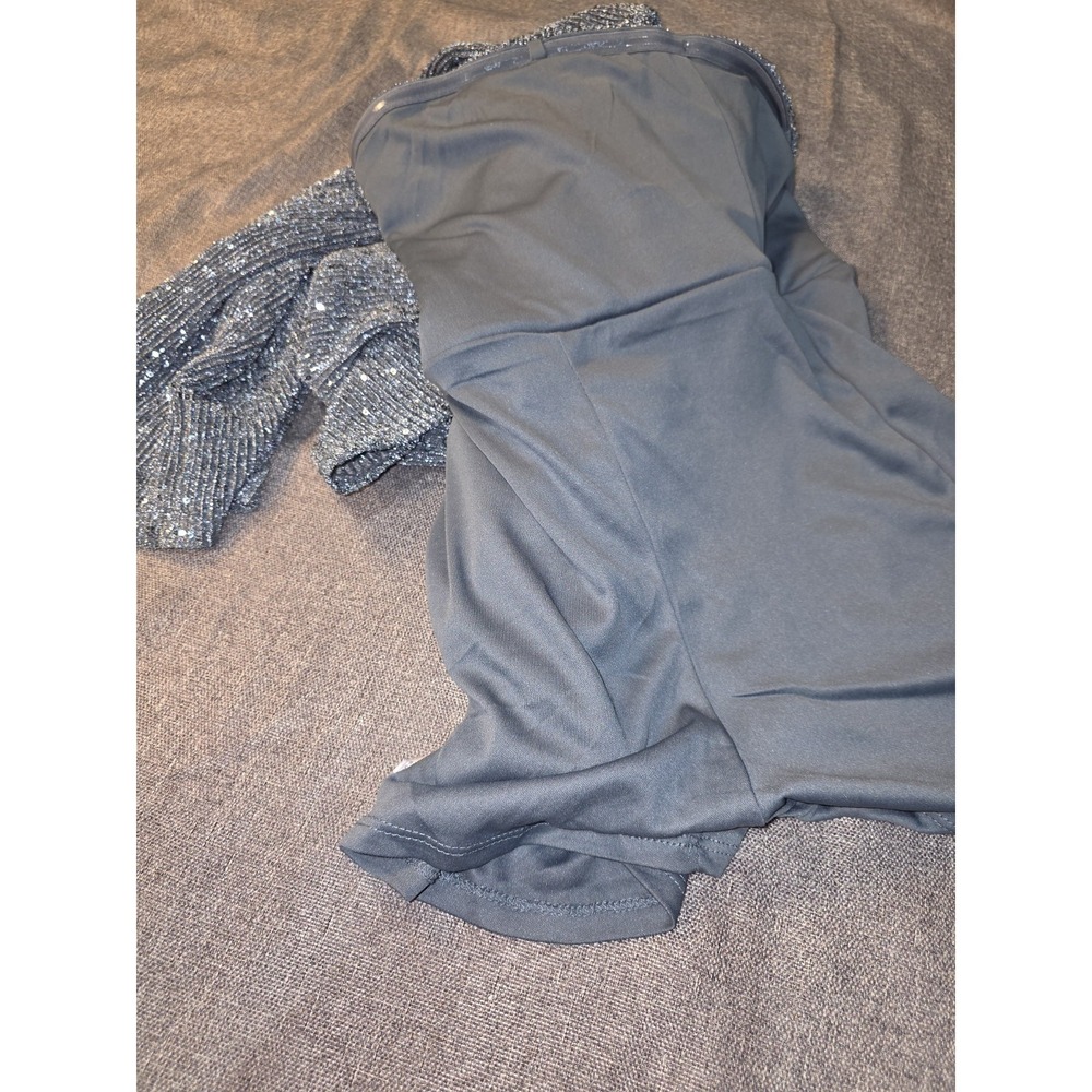 Size Small- Wild Fable Pants And Jumpsuit Sequance Blue/gray Color, very stretch - Picture 6 of 14